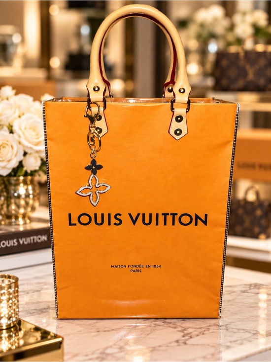 Source Unknown Handbags - ✨Luxury Paper Shopping Bag into Handmade vinyl bag✨